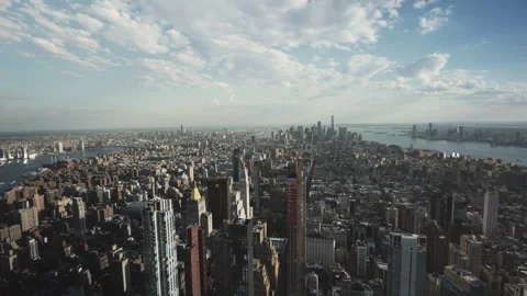 Ny Manhattan High Angle View Video stock 278490183