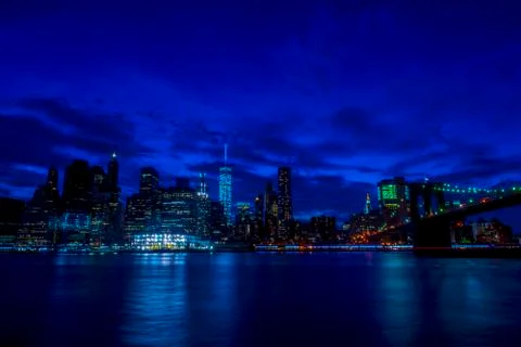 NY Skyline Foto stock