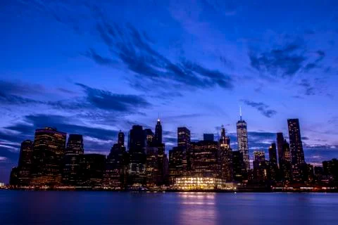 NY Skyline Foto stock