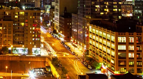 NY TIme Lapse 03 Stock Footage 32260394