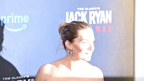 NY: 'Tom Clancy's Jack Ryan: Ghost War' World Premiere - Arrivals 3 Stock Footage 335029340