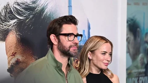 NY: 'Tom Clancy's Jack Ryan: Ghost War' World Premiere - Arrivals 4 Stock Footage 335030336