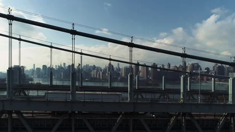 NY Whitestone Bridge Stock Footage 194550367