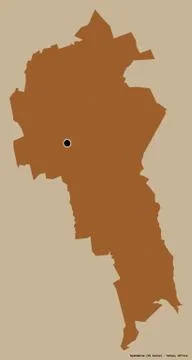 Nyandarua, county of Kenya, on solid. Pattern Stock Illustration