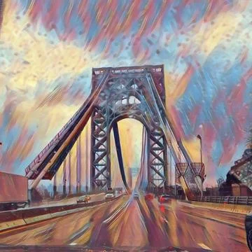 NYBridge Stock Illustration
