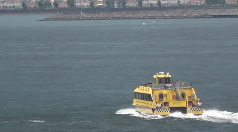 NYC-016 HARBOR SCENE Stock Footage 10580344