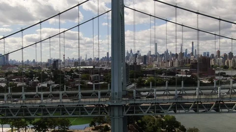 NYC Aerial Stockbeeldmateriaal 115558808