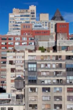 NYC Architecture Blur Stock Photos