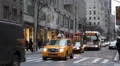 NYC Avenue Of The Americas, New York City, Busy Traffic Commuters, Work to Home HD Footage