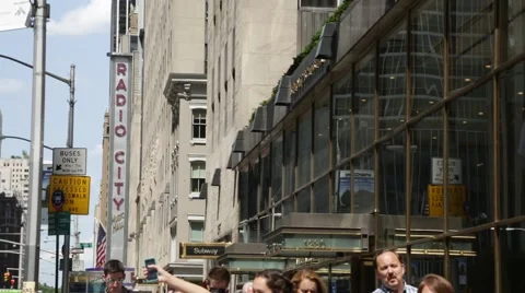 NYC B Roll - Sidewalk 2 Stock Footage 40568881