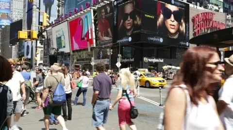 NYC B Roll - Times Square 2 Stock Footage 40560034