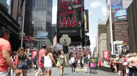 NYC B Roll - Times Square 3 Video stock 40560096