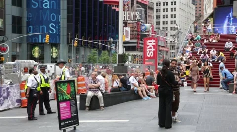 NYC B Roll - Times Square 4 Stock Footage 40561517