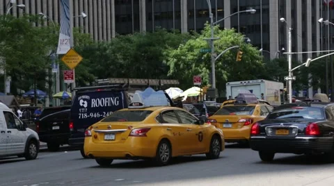 NYC B Roll - Traffic Video stock 40568841