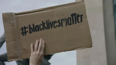 NYC BLM PROTEST Stock Footage 132536171