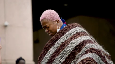 NYC BLM PROTEST Stock Footage 132536921