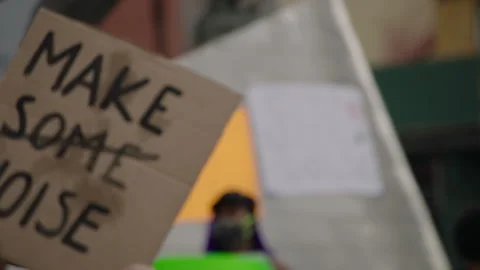 NYC BLM PROTEST Stock Footage 132537010