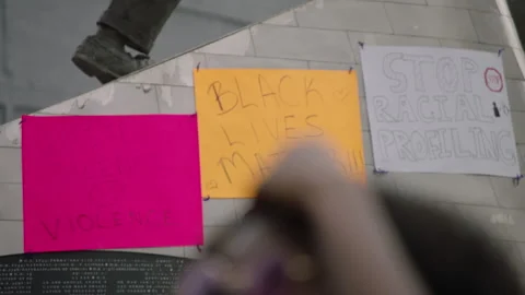 NYC BLM PROTEST Stock Footage 132537154