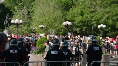 NYC BLM PROTEST Stock Footage 132537243