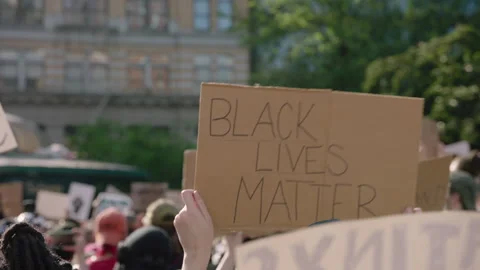NYC BLM PROTEST Stock Footage 132537486