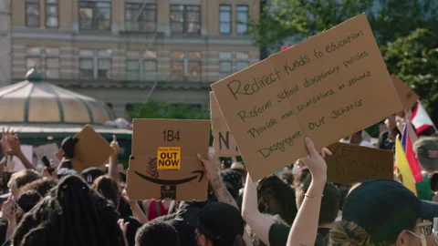 NYC BLM PROTEST Stock Footage 132537504