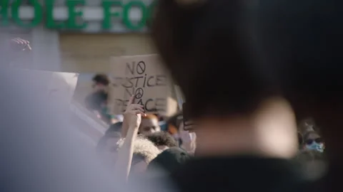 NYC BLM PROTEST Stock Footage 132537585