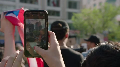 NYC BLM PROTEST Stock Footage 132537726