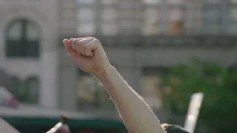 NYC BLM PROTEST Stock Footage 132537745