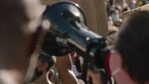 NYC BLM PROTEST Stock Footage 132537947