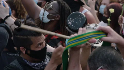 NYC BLM PROTEST Stock Footage 132538972