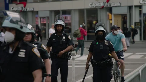 NYC BLM PROTEST Stock Footage 132539195