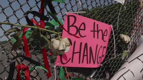 NYC BLM PROTEST Video stock 132813299