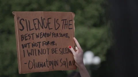 NYC BLM PROTEST Stock Footage 132930984