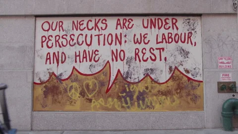 NYC BLM PROTEST Video stock 132931001