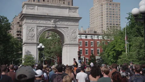 NYC BLM PROTEST Stock Footage 132931017