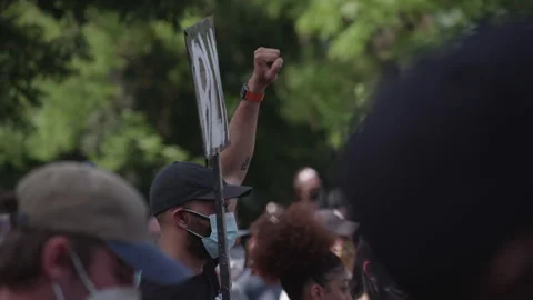 NYC BLM PROTEST Stock Footage 132931021