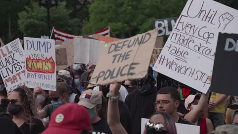 NYC BLM PROTEST Stock Footage 132931063