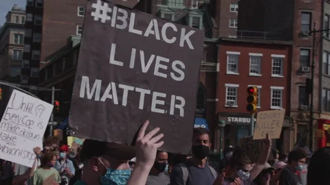 NYC BLM PROTEST Stock Footage 132931115
