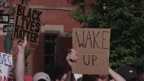 NYC BLM PROTEST Stock Footage 132931231