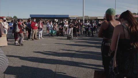 NYC BLM PROTEST Stock Footage 132991912