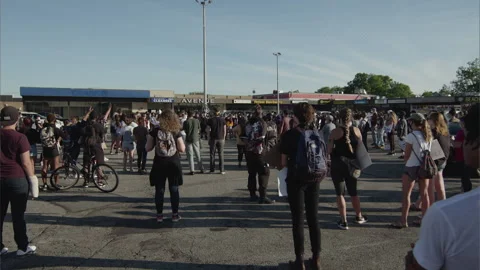 NYC BLM PROTEST Stock Footage 132991955
