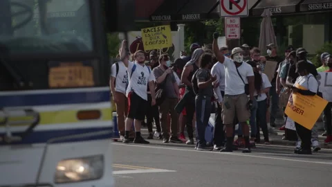 NYC BLM PROTEST Stock Footage 133001690