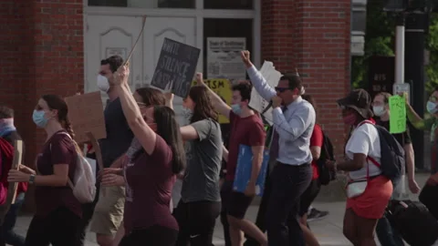 NYC BLM PROTEST Vídeo Stock 133008319