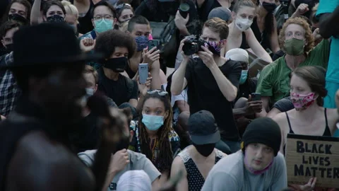 NYC BLM PROTEST Stock Footage 134835524