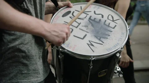 NYC BLM PROTEST Stock Footage 134838705