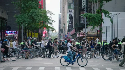 NYC BLM PROTEST Stock Footage 134839787