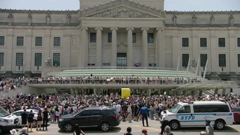 NYC BLM PROTEST Stock Footage 134840516