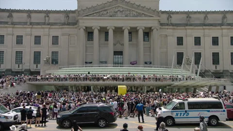 NYC BLM PROTEST Stock Footage 134846812