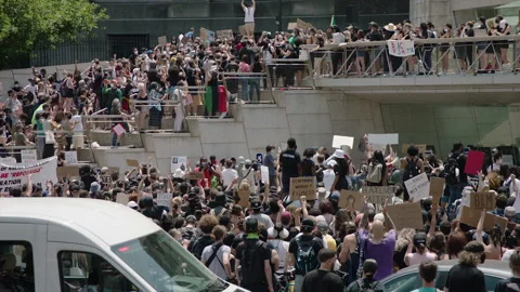 NYC BLM PROTEST Stock Footage 134847018