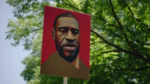 NYC BLM PROTEST Stock Footage 134847338